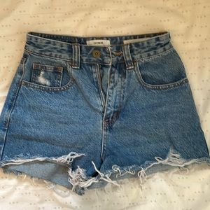 Cotton On women’s jean shorts - High rise mom - Size 2